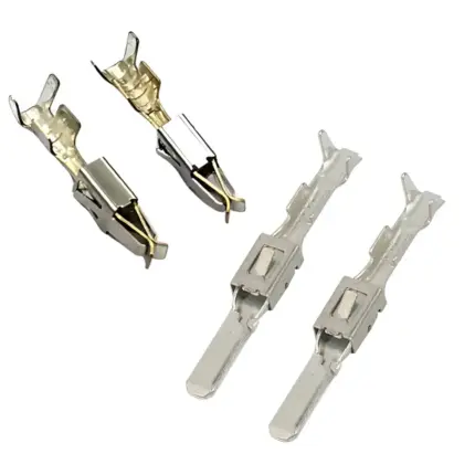 TE 962883-1 & TE 964274-2 Crimp Terminal Pair (Male & Female) - 2.8x0.8mm Automotive Connectors for VW, BMW, Audi, Honda