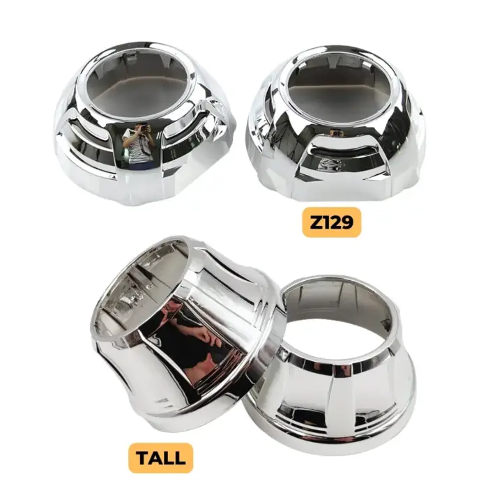 Premium 3 Inch Projector Shroud (Non DRL) for Bi-LED/Bi-HID Headlights - Image 2