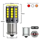 44 LED Canbus Error Free BA15S LED P21W LED 1156 Bulbs - Canbus Error-Free Indicators, Brake, and Fog Lights - Image 7