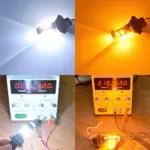 Easy to Install Error-Free Dual Color Switchback LED DRL Indicator - White & Amber Turn Signal BAU15S PSX24W T20 - Image 6