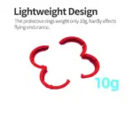 Crash Guard Cage for DJI Neo Propeller Guard - Anti-Collision Ring, TPE Bumper - Image 3