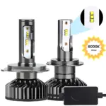 F2 Series 72W Foglight Headlight LED Bulbs CSP1860 White 6000K - Image 2