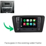 RCD340 360 RCD Stereo Frame for Skoda Yeti, Laura, Octavia - Upgrade to RCD330/RCD340/RCD360/RCD880 - Image 3