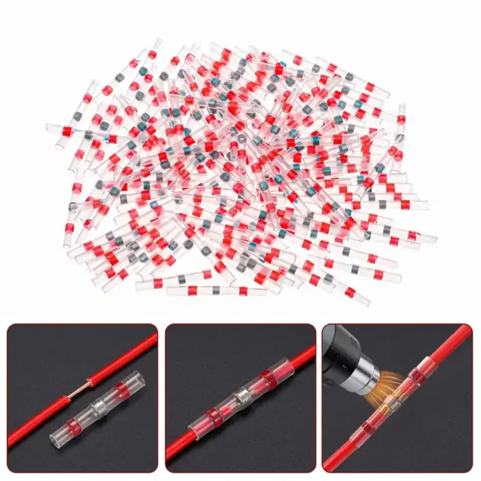 Waterproof Heat Shrink Solder Sleeve Connector for Cable Insulation Wire Connector (Different Sizes) - Image 1