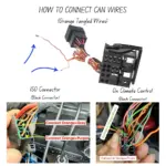 ISO to Quadlock Connector Conversion Cable Canbus Harness for Volkswagen & Skoda RCD 330/340/510 - Image 4
