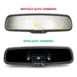 Auto Dimming IRVM Mirror - Electronic Dimming, Electrochromatic, DIY Installation, Universal Fit for Safer Night Driving - Image 5