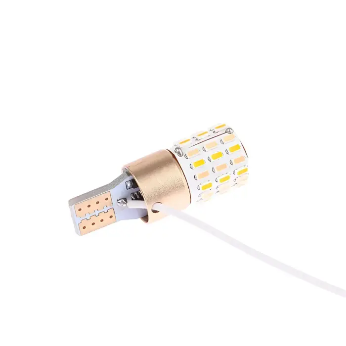 Dual Color T10 T15 LED Bulbs – Amber/White, W5W W10W Turn Signal & DRL (1 Pair) - Image 3