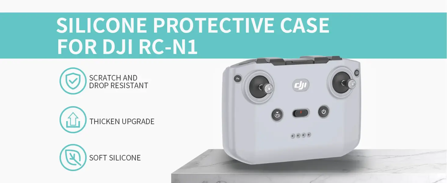 silicone protective Cover for DJI rc-n1, n2, n3 promotional banner