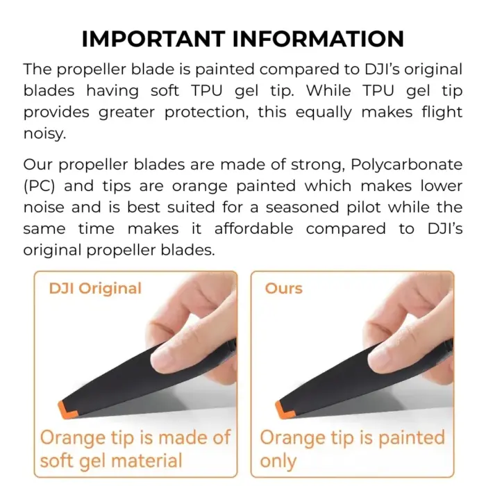 Lightweight Polycarbonate Replacement DJI Mini 3 Pro Propeller Blades 6030F Props - Quieter Flights - Image 3