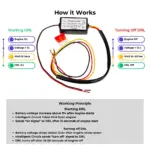 Smart Automatic LED DRL Controller – Plug-and-Play Relay with Dimming and Voltage Sensing - Image 3
