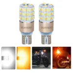 Dual Color T10 T15 LED Bulbs – Amber/White, W5W W10W Turn Signal & DRL (1 Pair)