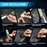 Magnetic Car Door Light Infrared Sensor Controlled LED Puddle (Wireless, Waterproof, and Rechargeable) - Image 8