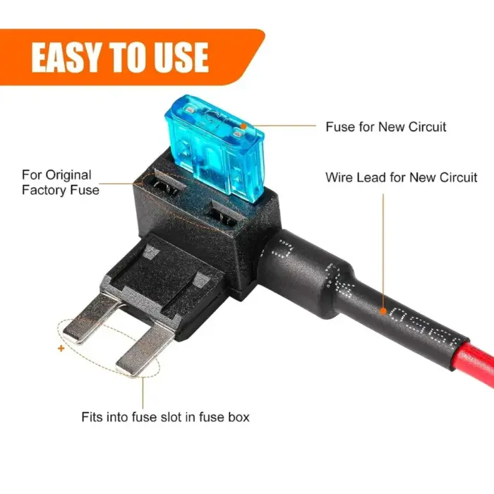 Mini Fuse Tap ATM APM Upto 30A Fuse Tap - Splice Free Accessory Connector In European Cars - Image 4