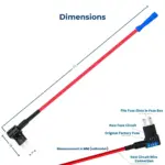 Micro 2 Fuse Tap ATC APT ATR Low Profile Fuse Tap - Adapter for Kia, Hyundai, Mahindra, Ford - Image 3