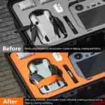 Propeller Holder for DJI Mini 4 Pro – Sensor Protection, Adjustable Silicone Strap, and Quick-Release Design - Image 3