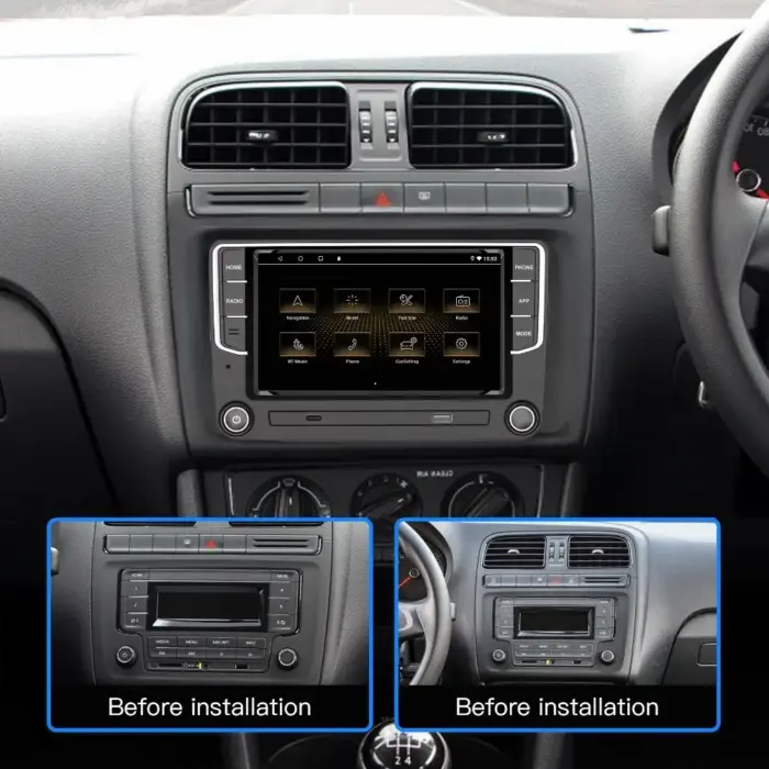 7 Inch Android Car Stereo for Volkswagen/Skoda - Wireless CarPlay, Android Auto, 4GB RAM, 1080P Backup Camera - Image 5