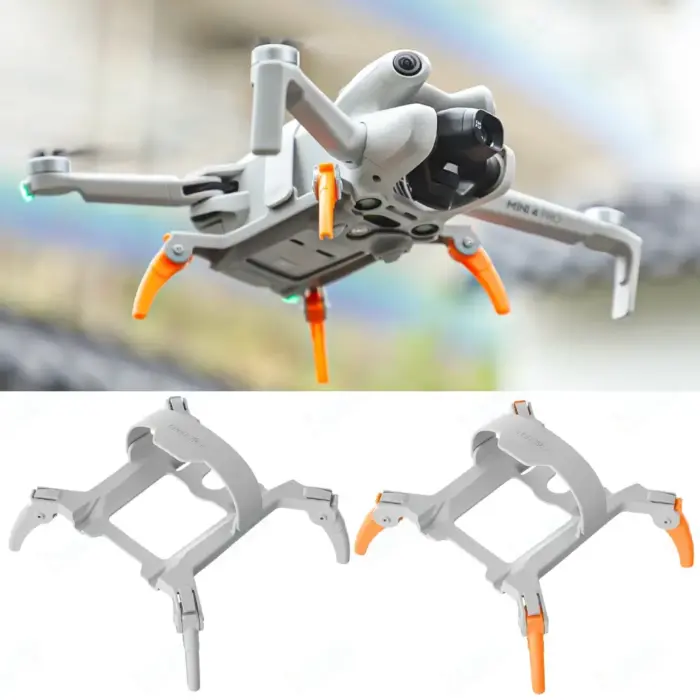 Foldable Spider Landing Gear for DJI Mini 4 Pro: Take Off & Land Anywhere with Confidence - Image 1