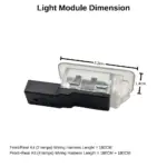 OEM VW/Skoda Front & Rear Footwell Lighting Kits (Part no 5TD 947 409, 2GD 947 409) DIY Fit for Taigun, Virtus, Kushaq, T-Roc & More - Image 4