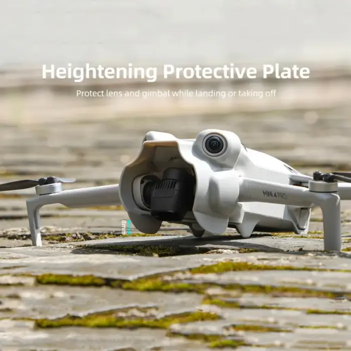 Anti-glare Sunshade for DJI Mini 4 Pro Lens Hood - Gimbal Protector with Increased Belly Height - Image 5
