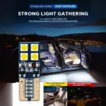 Bright Miniature Design W5W W10W T10 Flicker Error-Free Canbus LED Bulb for Indicators and Lighting - Image 6