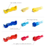 Easy to Use T-Tap Connector Quick Splice Electrical Terminals for Automotive, Marine, and Home Wiring - Image 3