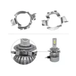 H7 LED Bracket Bulb Adapter for Volkswagen, Skoda, Mercedes, Audi, BMW - Image 3