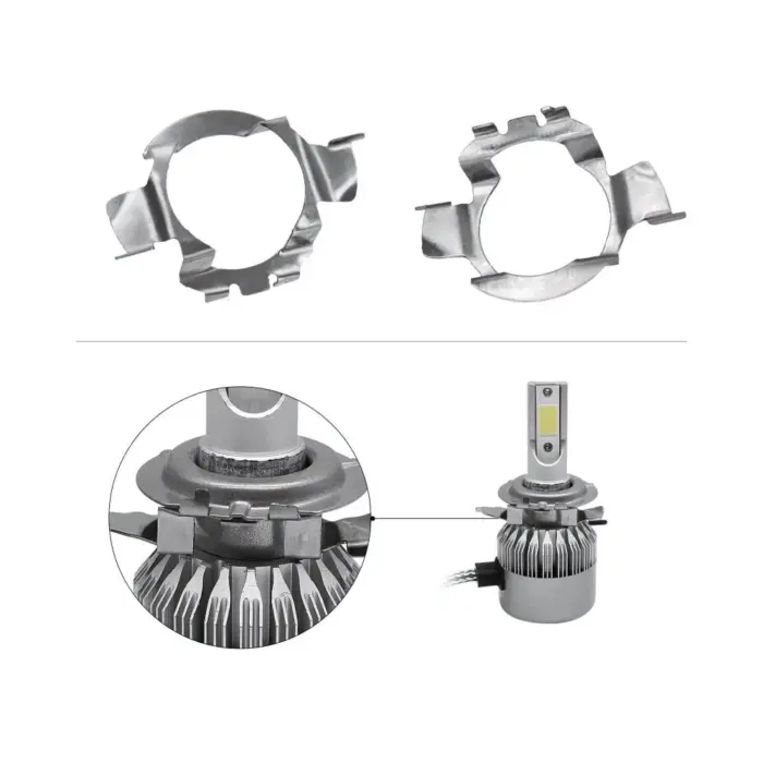 H7 LED Bracket Bulb Adapter for Volkswagen, Skoda, Mercedes, Audi, BMW - Image 3