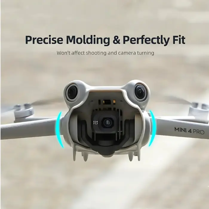 Anti-glare Sunshade for DJI Mini 4 Pro Lens Hood - Gimbal Protector with Increased Belly Height - Image 4