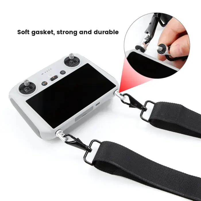 Premium Neck Strap for DJI RC, RC2, RC Pro – Adjustable Lanyard for Mini 3, 3 Pro, Mini 4 Pro, Air 3, Air 3S, Mavic 3 - Image 4