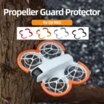Crash Guard Cage for DJI Neo Propeller Guard - Anti-Collision Ring, TPE Bumper