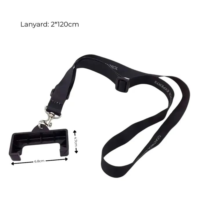 Adjustable Lanyard Neck Strap for DJI RC RC-N1, N2, N3 - Hands-Free Drone Control with Silk Nylon Strap - Image 6