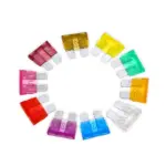 Easy to Use Regular Standard Fuse Kit – ATC/ATO/APR Fuses for European Cars (5A-30A, Color-Coded)