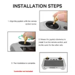 Anti-Slip Rocker Joystick for DJI RC Remote Controller Mini 3 Pro, Mini 4 Pro, Air 3, Air 3S, Mavic 3 - Image 6