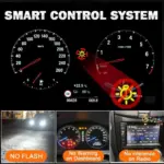 Intelligent LED Headlight Canbus Decoder Error-Free, Anti-Flicker for H7/H8/H11/HB3/H4 Headlights - Image 2