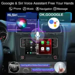 MIB RCD360 Pro Radio with Android Auto & CarPlay - Compatible with Volkswagen Polo, Jetta, Skoda Octavia, Fabia - Image 4