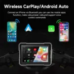 5" Wireless Display for Motorcycle Android Auto & CarPlay - IPS Touchscreen, TPMS & Dashcam Options - Image 3