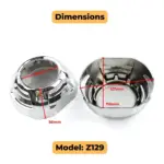 Premium 3 Inch Projector Shroud (Non DRL) for Bi-LED/Bi-HID Headlights - Image 4