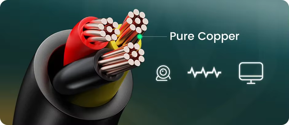 Pure Copper 6m Video Cable